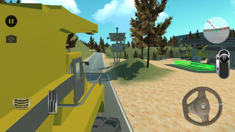 ภาพหน้าจอ Mining truck game - Excavator 2