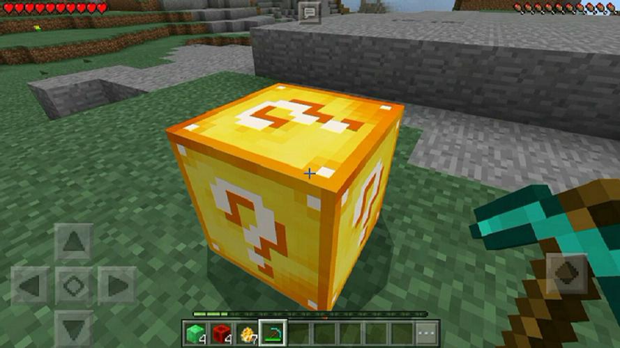 Lucky block mod for mcpe Zrzut ekranu 1