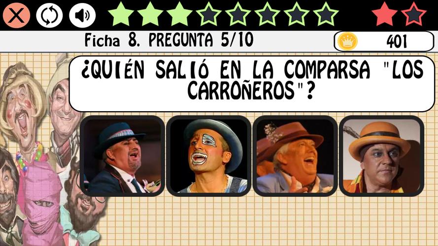 ภาพหน้าจอ El juego del Carnaval de Cádiz 3