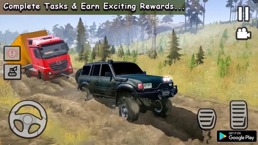Prado Offroad Jeep Simulator屏幕截圖1