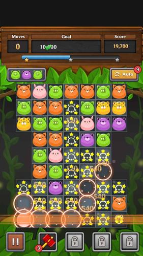 Jungle Match Puzzle экрана 3