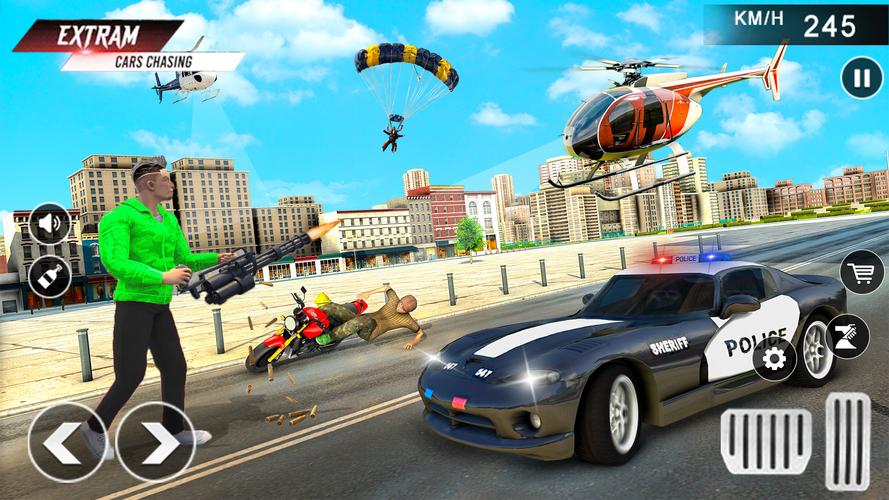 US Police Chase Thieves Games ảnh chụp màn hình 3