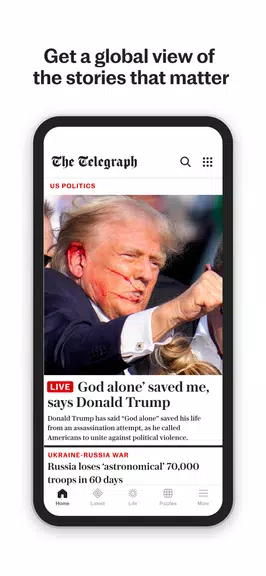 The Telegraph UK Latest News screenshot 0