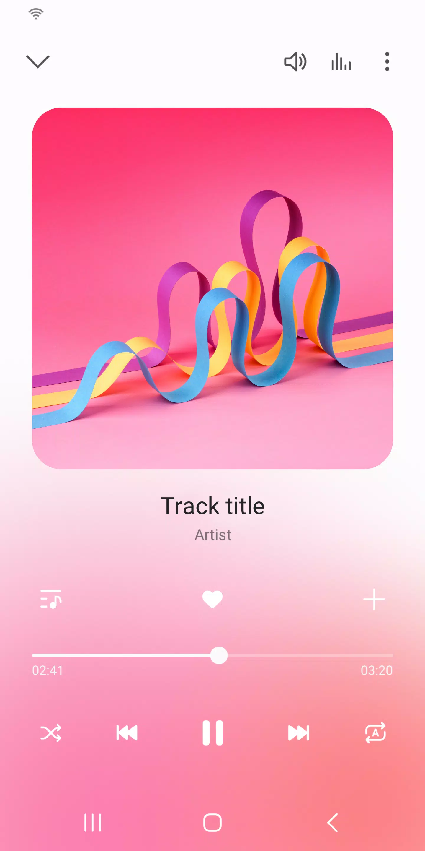 Samsung Music zrzut ekranu 0