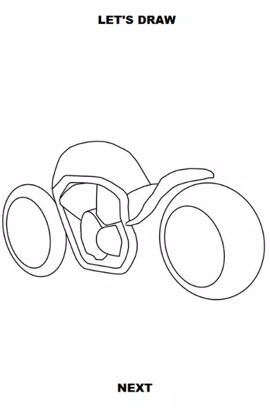 Draw Motorcycles: Cruiser应用截图第2张