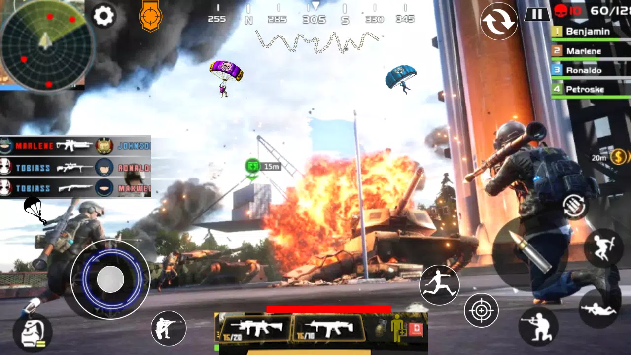 ภาพหน้าจอ Offline Clash Squad Shooter 3D 3