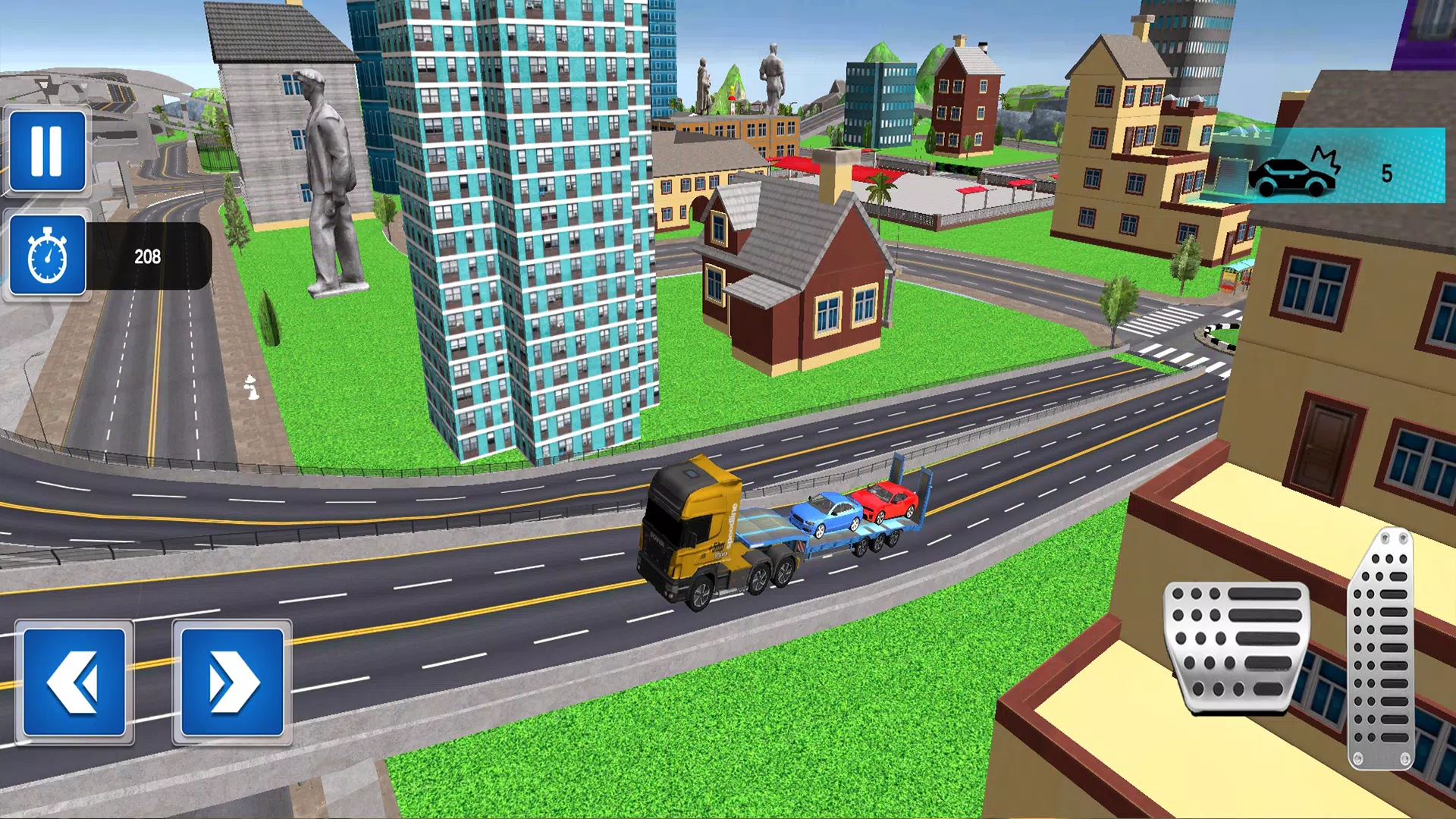 Truck Transport Game Simulator 스크린샷 1