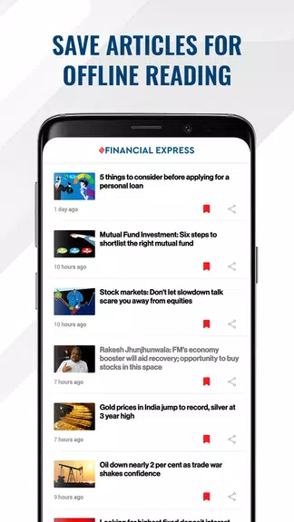 Financial Express-Market News capture d’écran 2