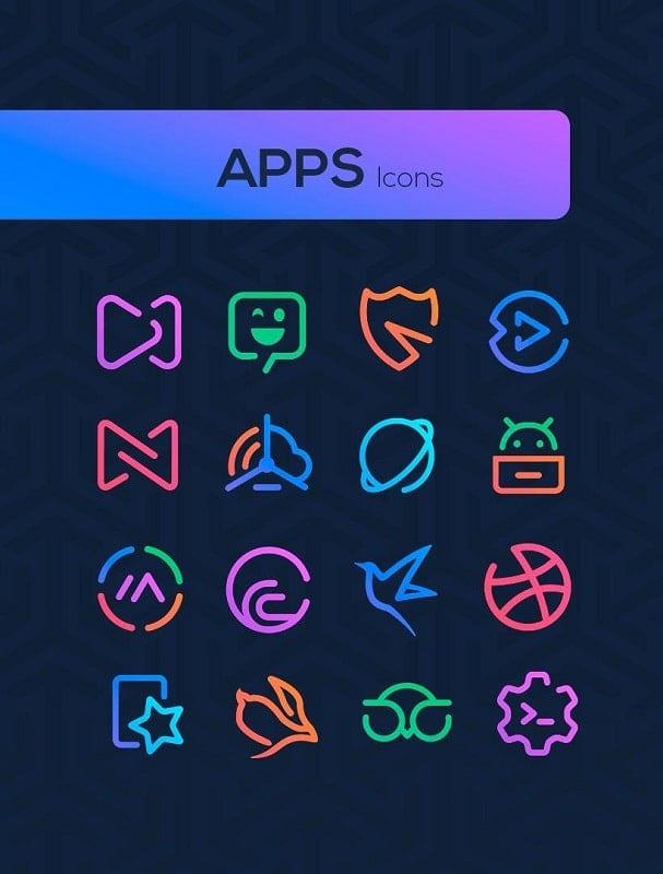 Linebit – Icon Pack স্ক্রিনশট 1