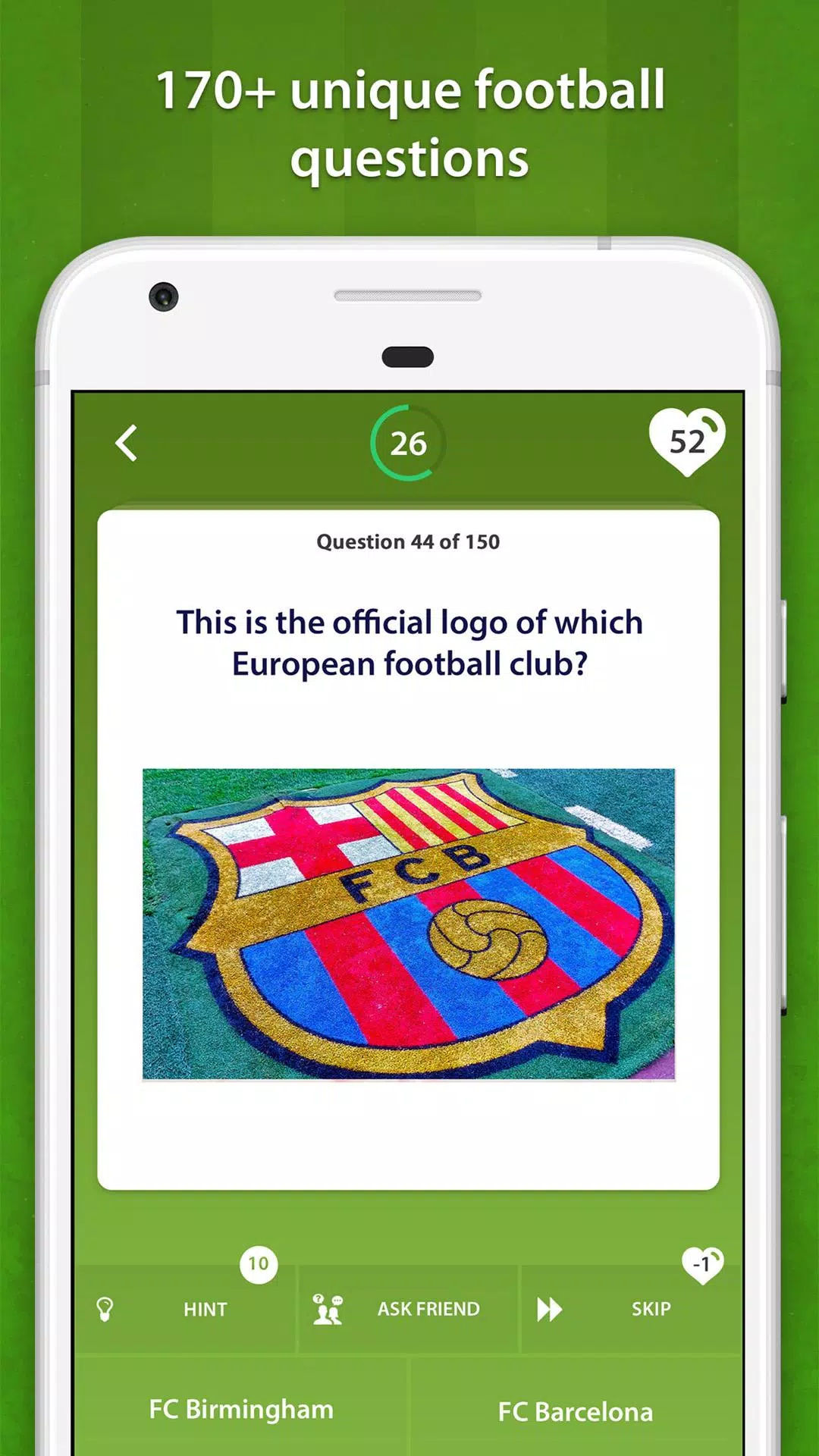 Soccer Quiz: Football Trivia ảnh chụp màn hình 1