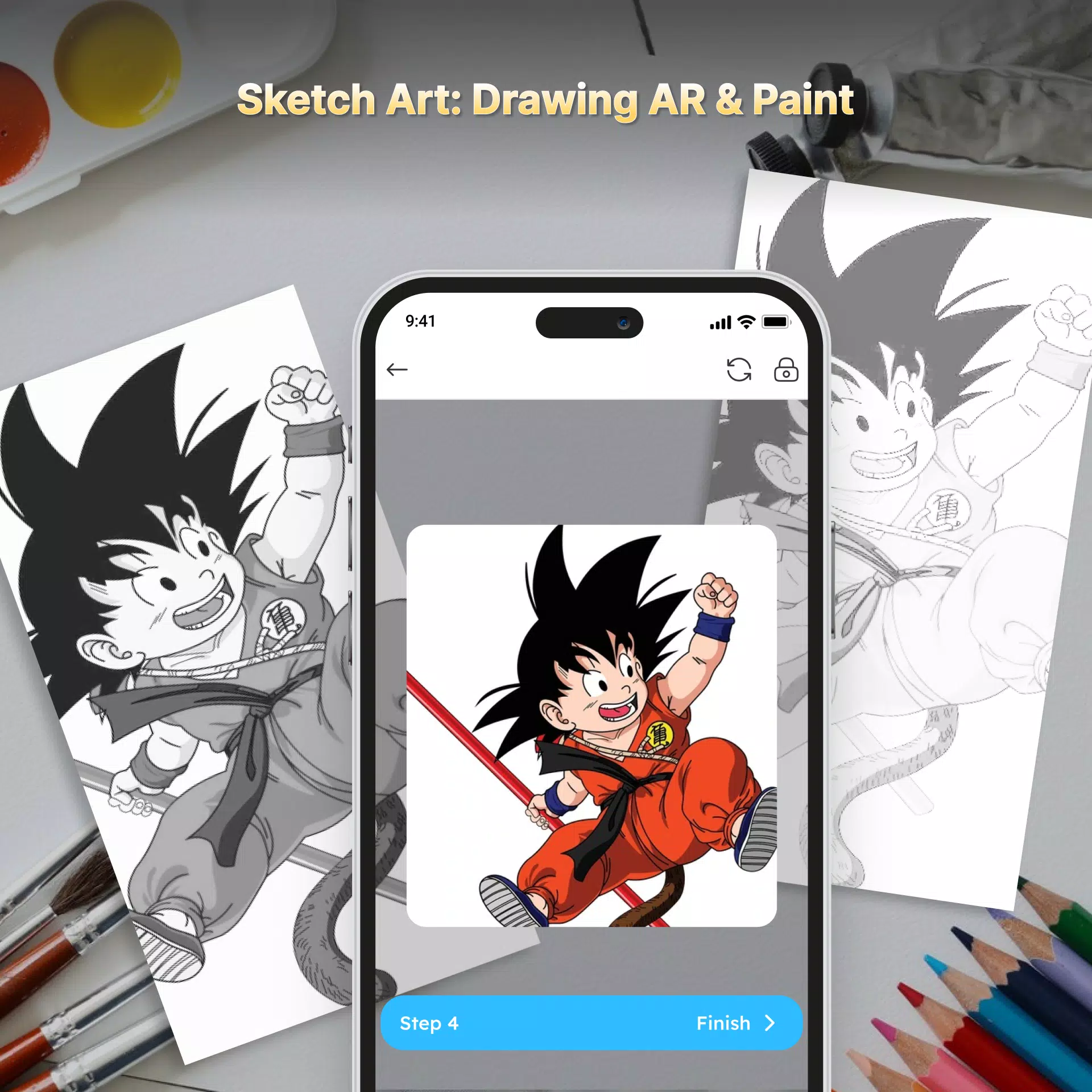 Sketch Art: Drawing AR & Paint Скриншот 0