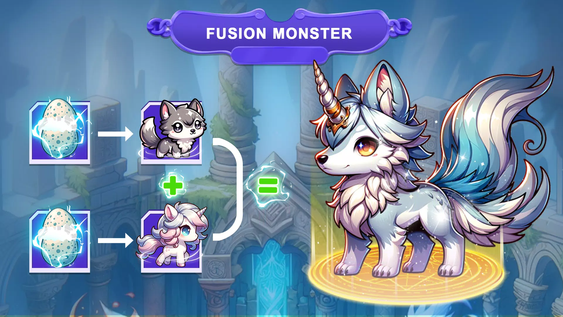 Master Fusion : Monster War স্ক্রিনশট 3