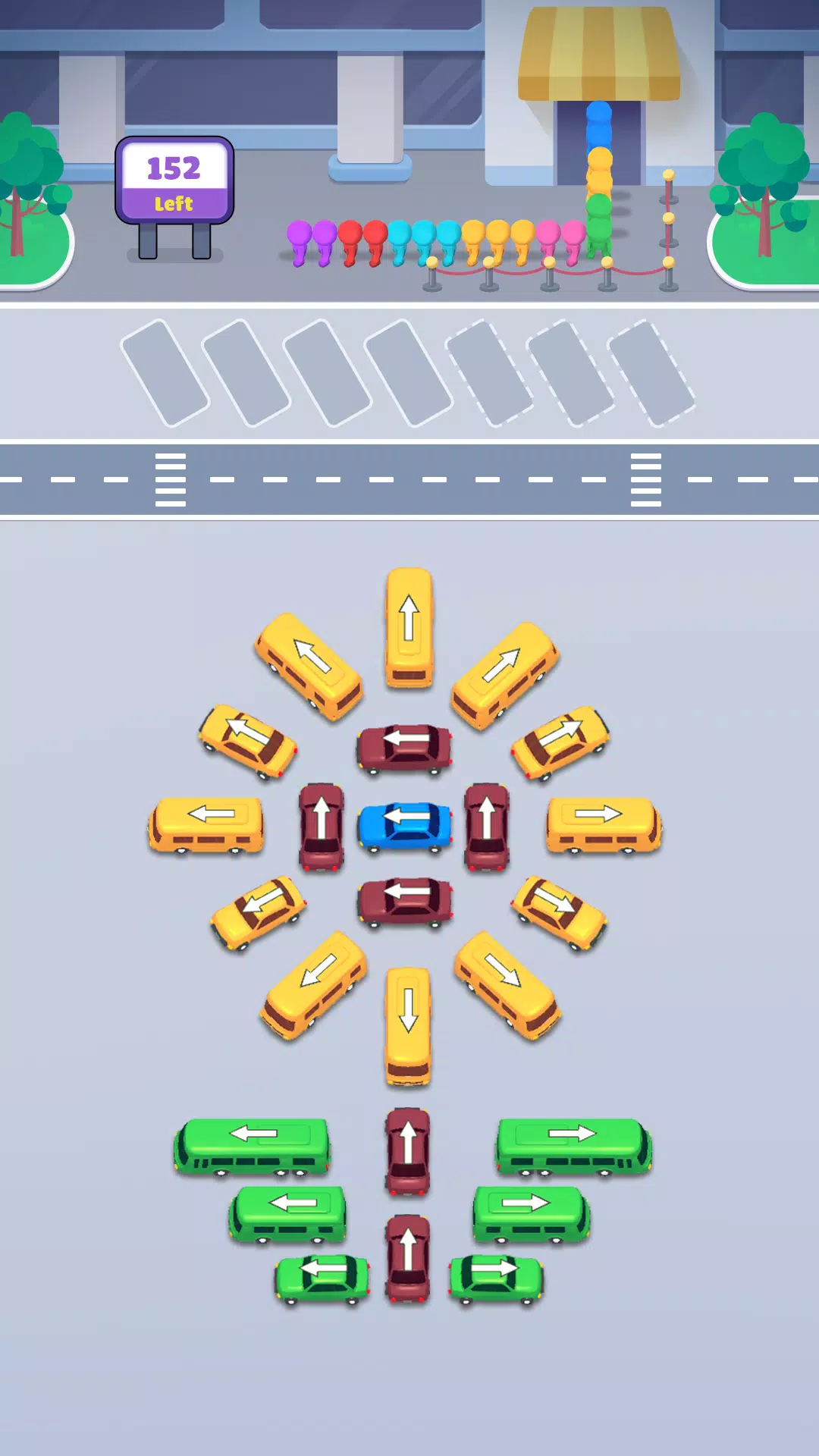 Bus Parking: Car Jam Captura de tela 3