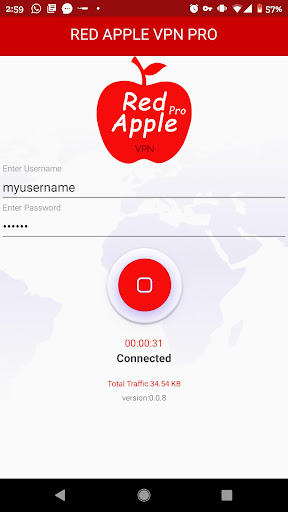 Red Apple VPN Pro ekran görüntüsü 1