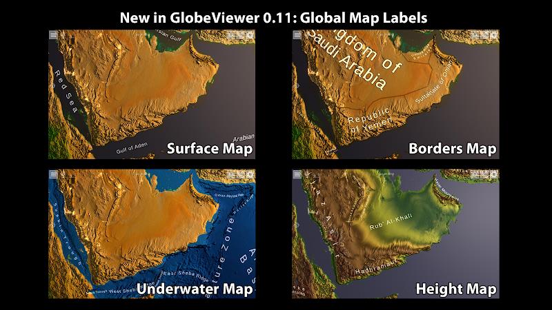 GlobeViewer ကိုဖန်သားပြင်1