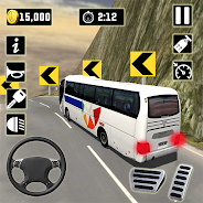 Bus Driving School : Bus Games ကိုဖန်သားပြင်0