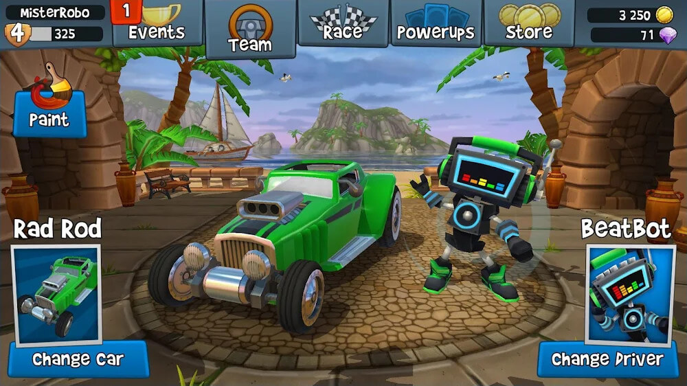 Screenshot Beach Buggy Racing 2 Mod 2