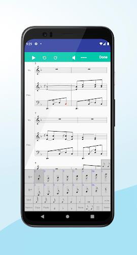 Score Creator: 音乐记谱法, 音乐制作, 谱曲应用截图第2张