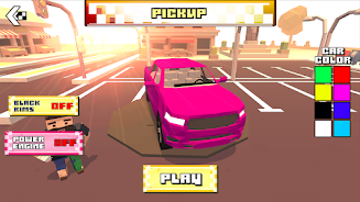 Blocky Car Racer - racing game屏幕截圖2