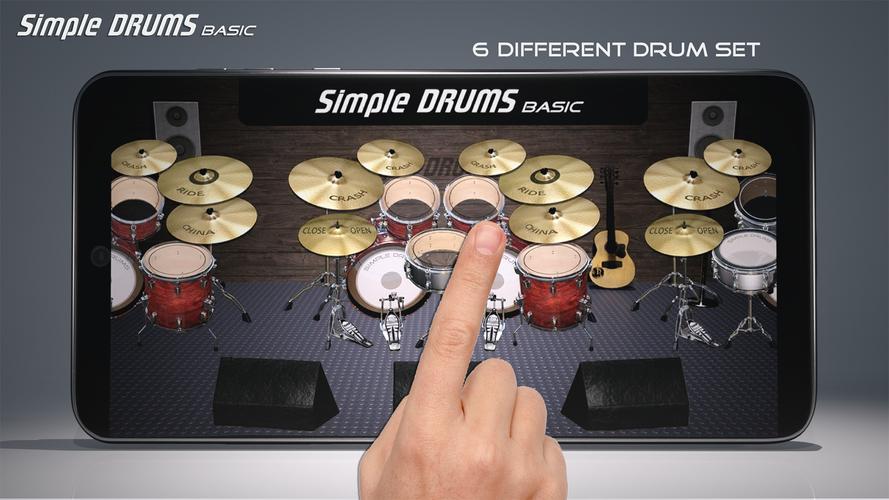 Simple Drums Basic - Drum Set 스크린샷 3