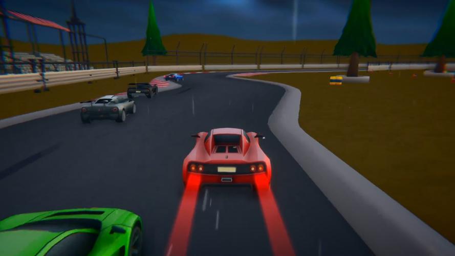 Power Toon Racing экрана 3