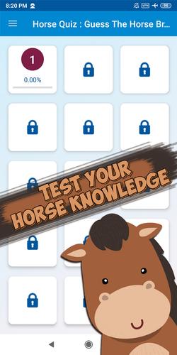 Guess the horse breed captura de pantalla 1
