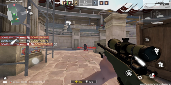 ภาพหน้าจอ Global Offensive Mobile 1