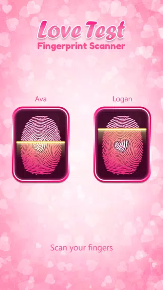 Love Compatibility Test Fingerprintスクリーンショット0