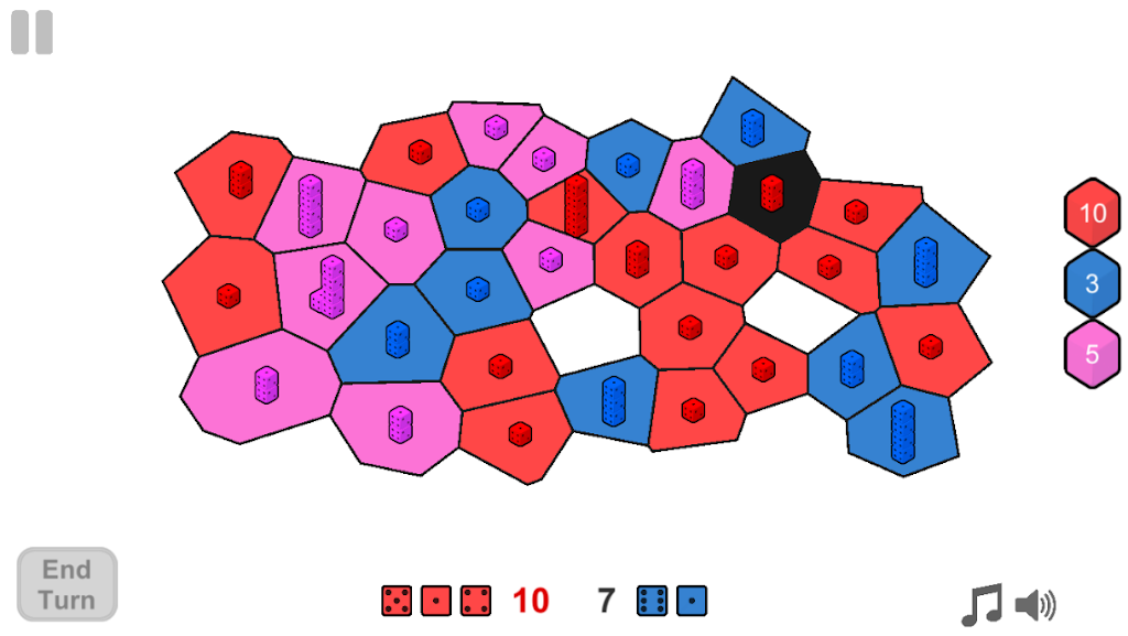 Dice Warfare屏幕截圖1
