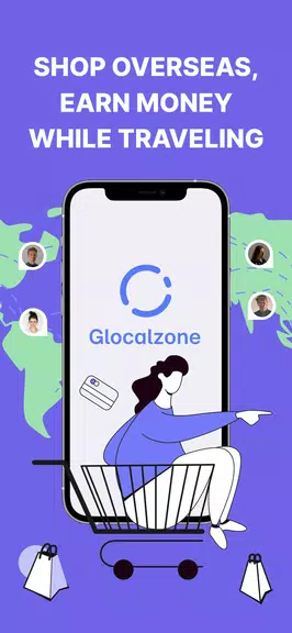 ภาพหน้าจอ Glocalzone - Global Shopping 0