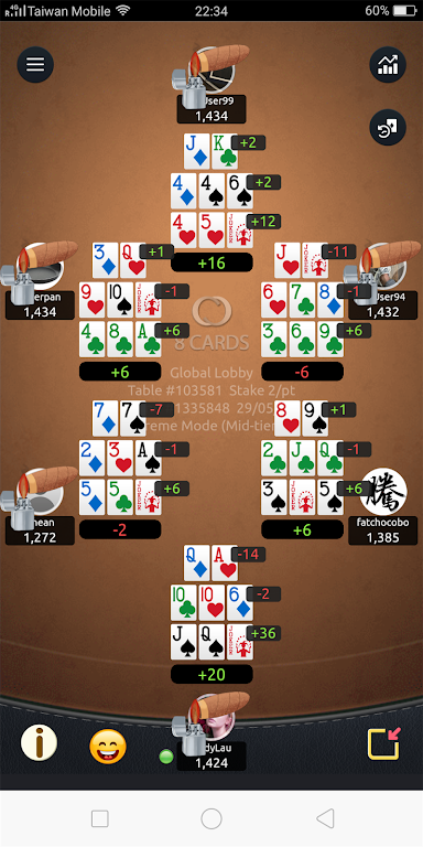 card club - hee hee Club ကိုဖန်သားပြင်3