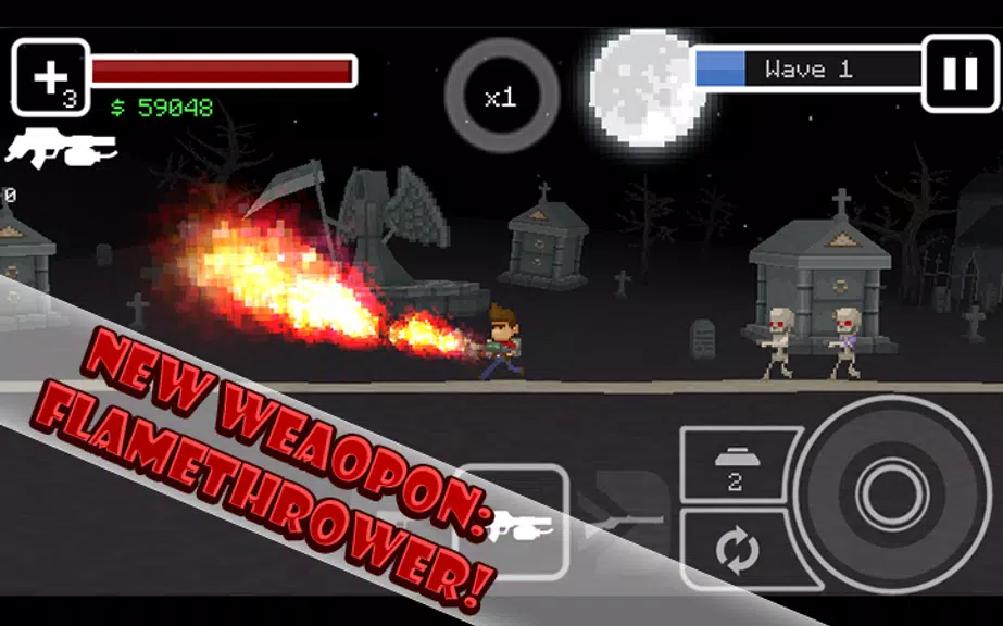 Undead Pixels: Zombie Invasion屏幕截圖1