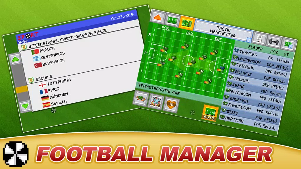 Soccer Pocket Manager屏幕截圖0