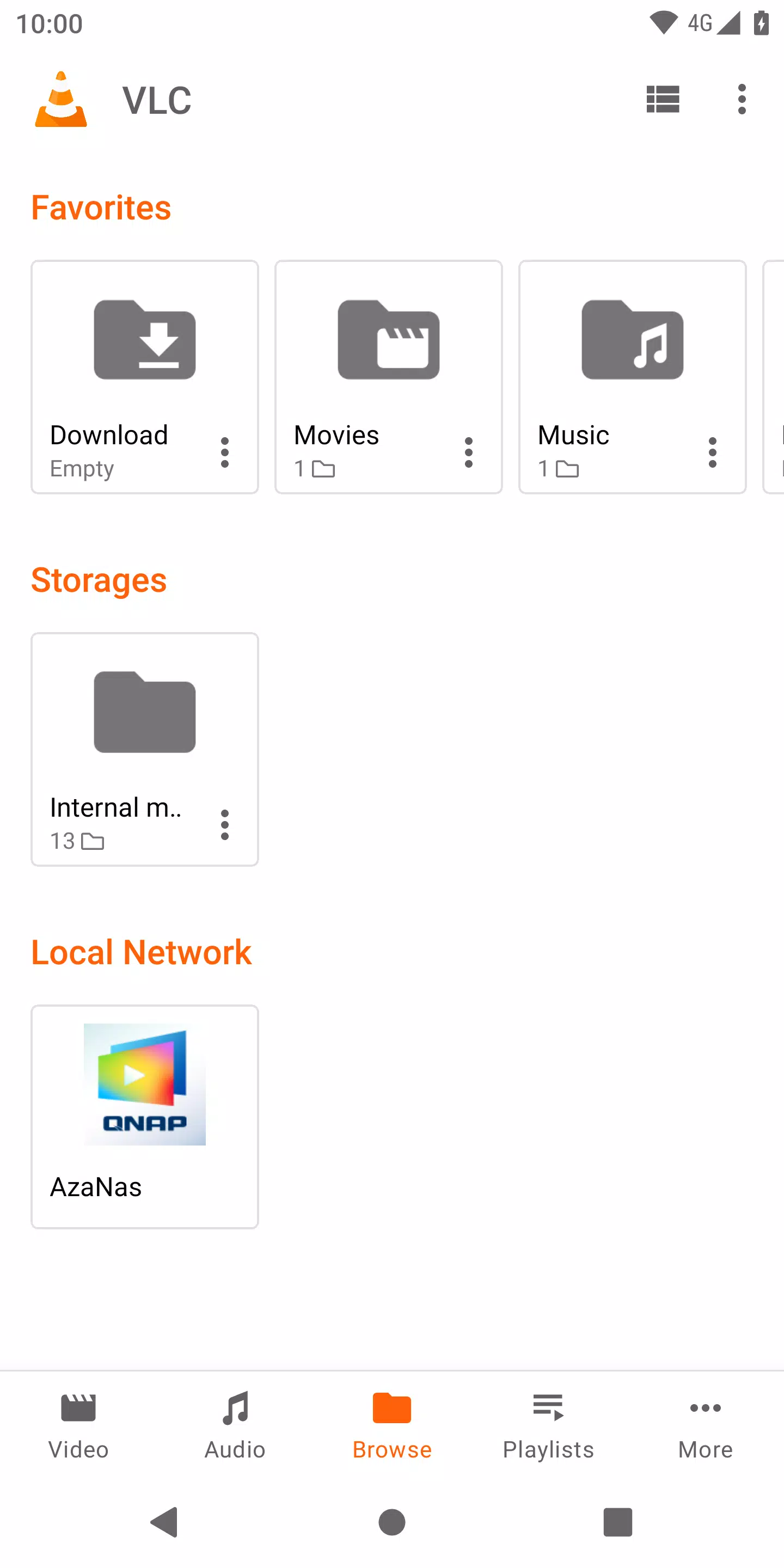 VLC for Android captura de pantalla 3