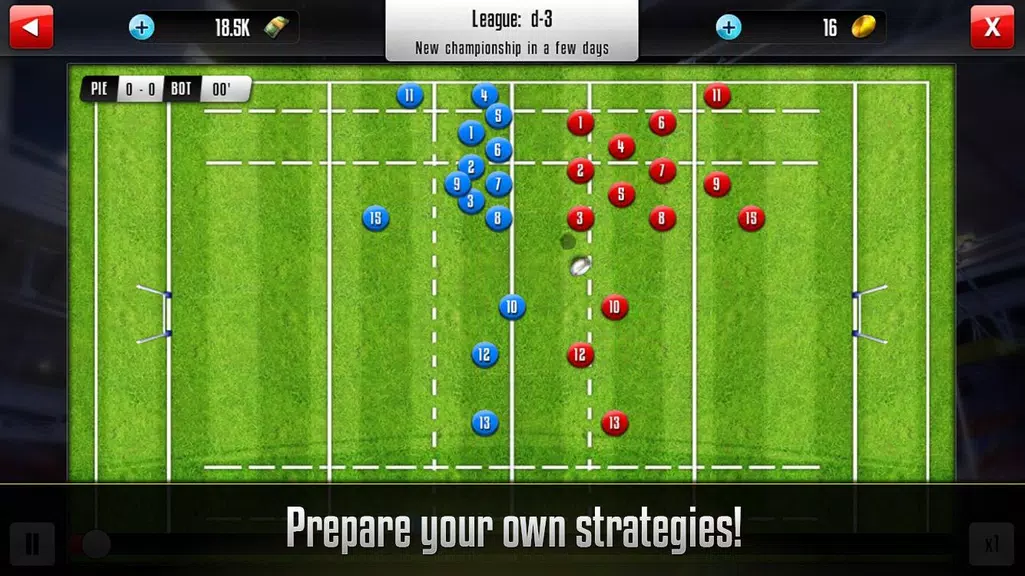 Rugby Manager screenshot 2