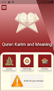 ภาพหน้าจอ The Holy Quran and its Meaning 0