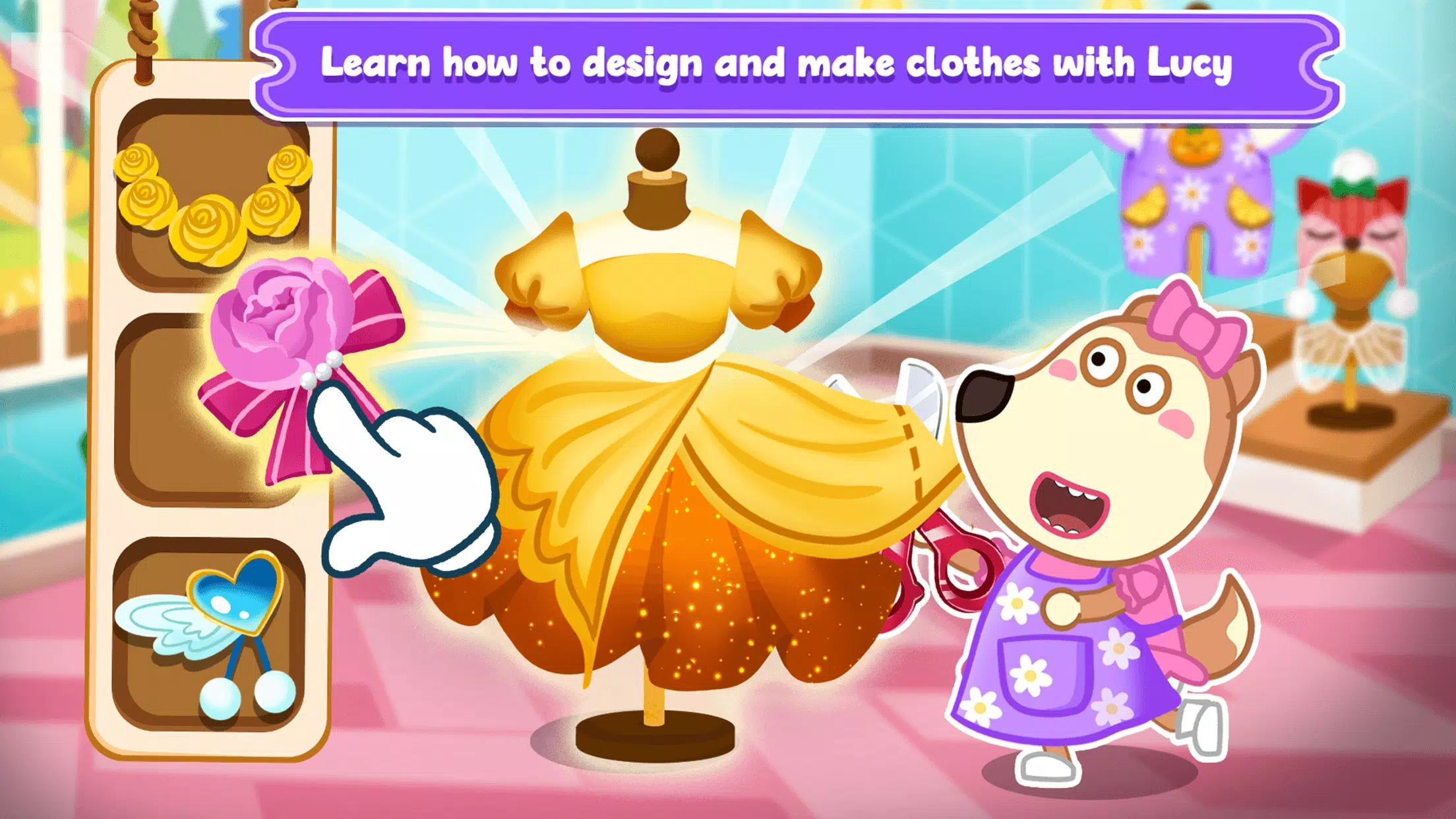 Lucy’s Fashion Style Dress Up ကိုဖန်သားပြင်0