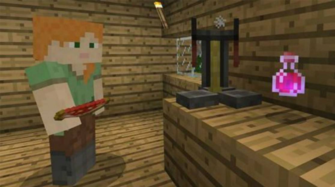 Personnage dans Minecraft