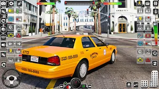 Taxi Simulator 3D-US Taxi Game应用截图第3张