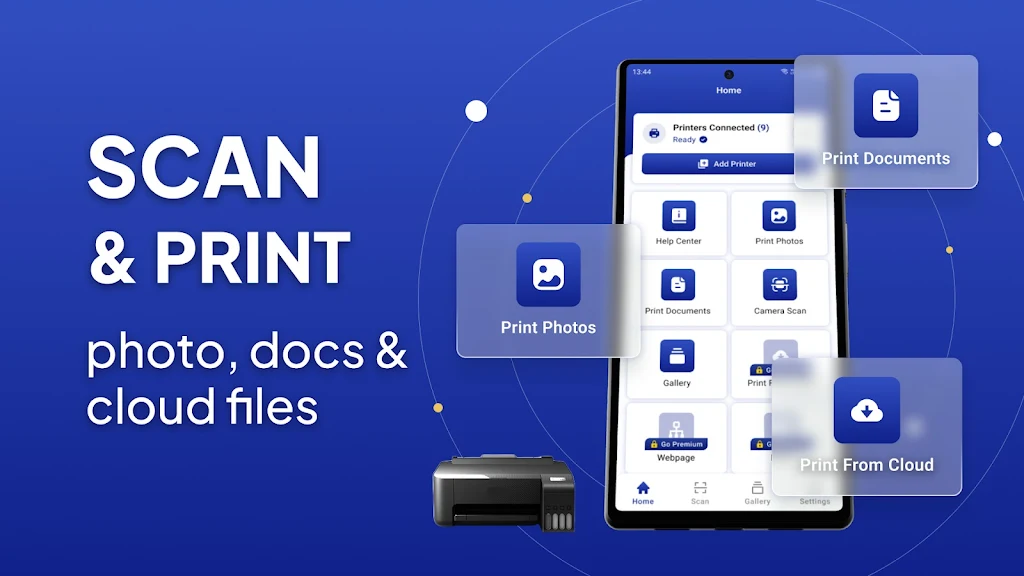 Mobile Printer: Print & Scan экрана 1