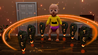 Scary Baby Pink Horror Game 3D Screenshot 0