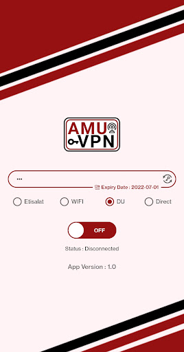 Amu VPN captura de pantalla 2