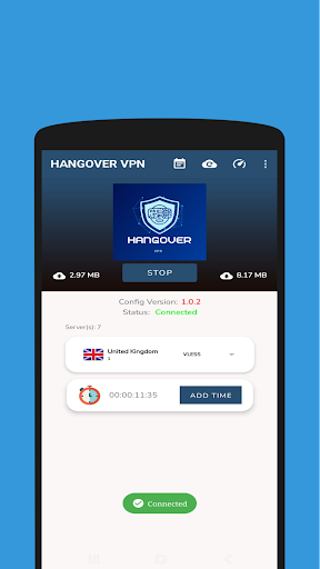 HANGOVER VPN capture d’écran 2