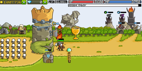 Grow Castle - Tower Defense экрана 2