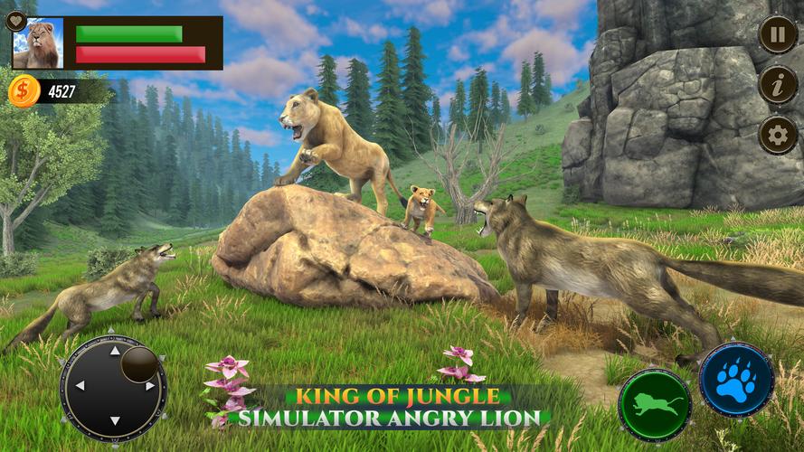 Jungle Kings Kingdom Lion экрана 3