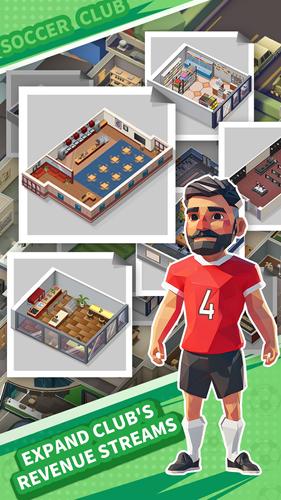 Soccer Club Tycoon captura de pantalla 1
