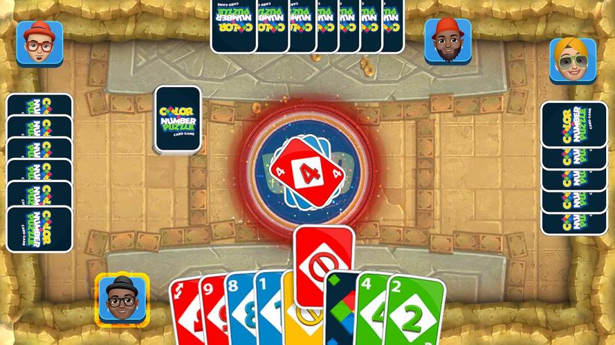 Color & Number - Card Game ảnh chụp màn hình 2