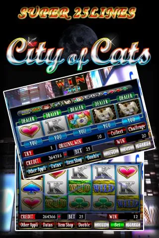 SUPER 25LINES CITY OF CATS屏幕截圖0