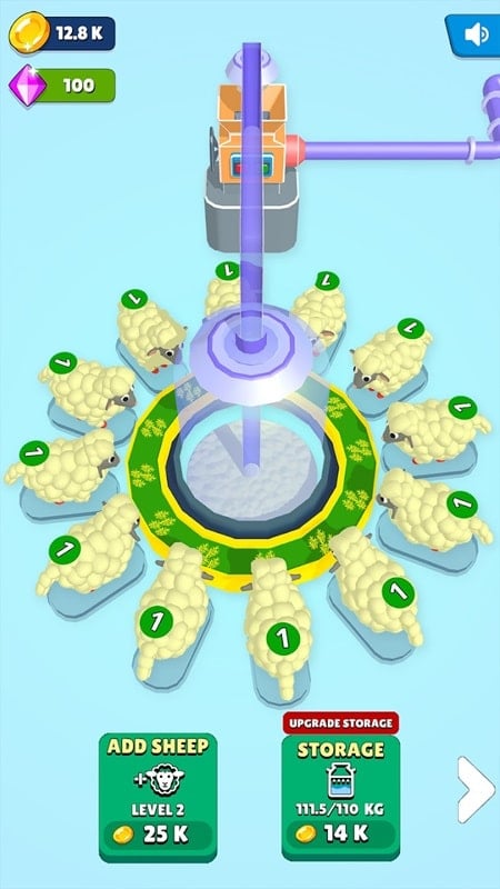 Idle Sheep Factory屏幕截圖0