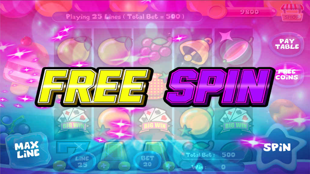 Slot Matchine IceCream - Vegas Casino Slot Games屏幕截圖2